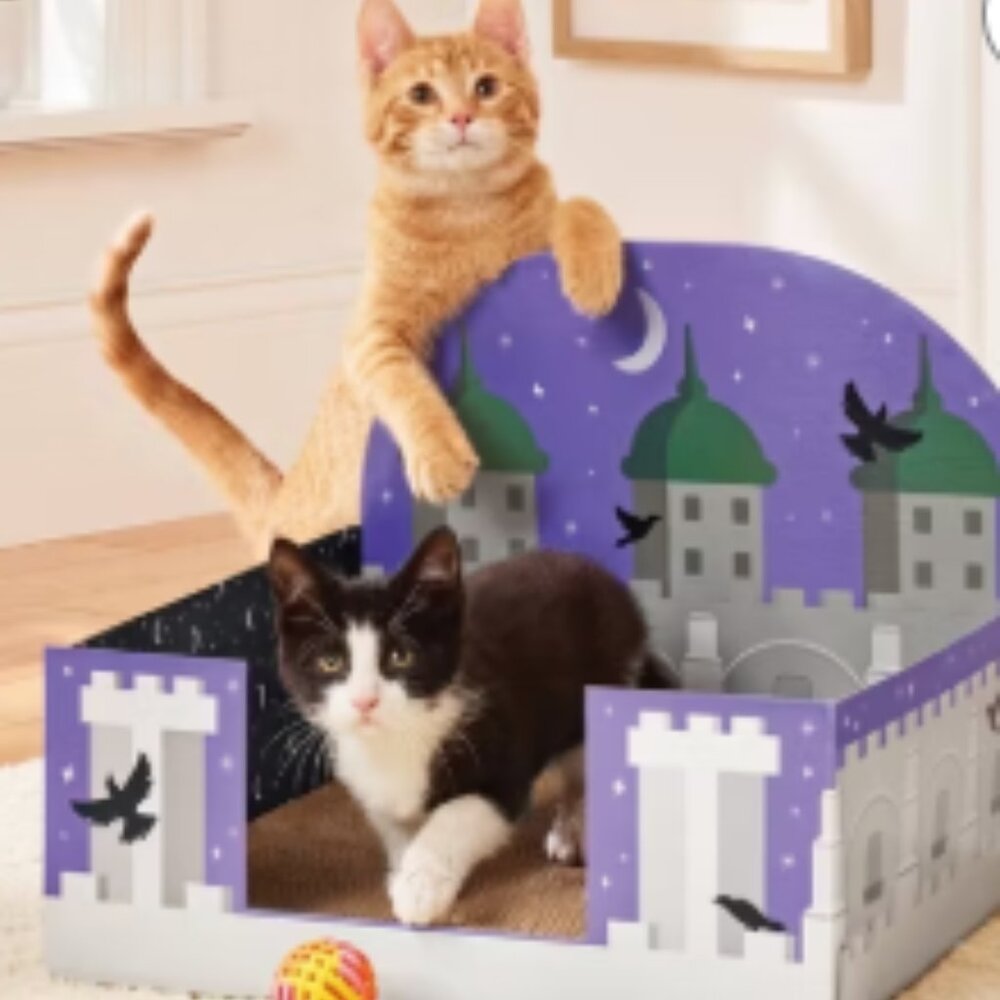 💥Castle Theme Cat Scratcher Pad - 15" - Picture 2 of 2